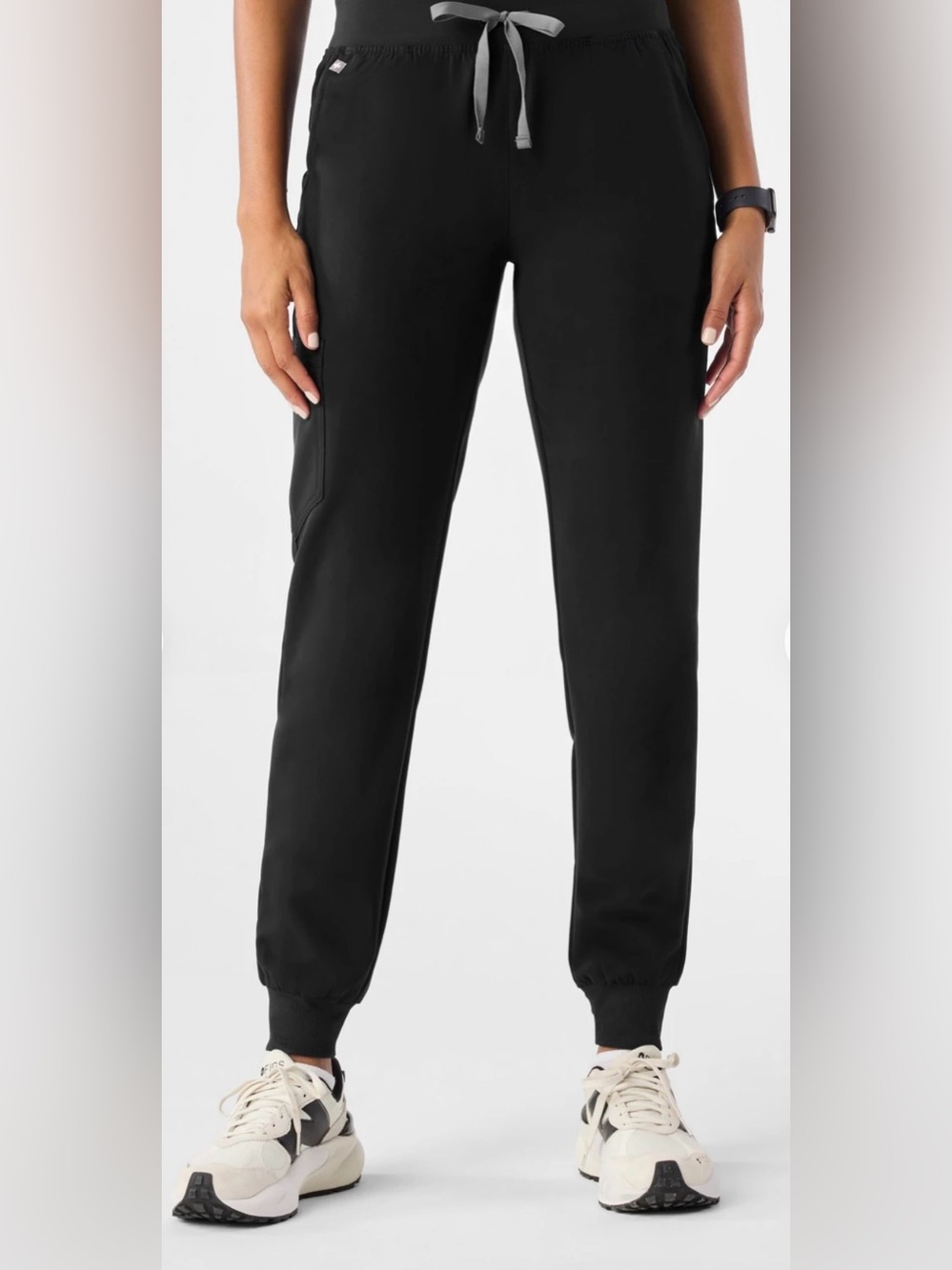 FIGS Zamora Jogger Scrub Pants XXS Black Technical Collection